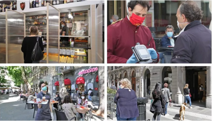 ilpiccolo's photographer, Andrea Lasorte captures Trieste's return to "normal"